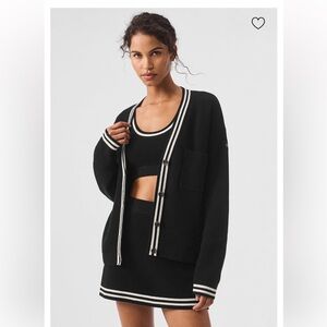ALO Tennis Club Sweater Knit Cardigan